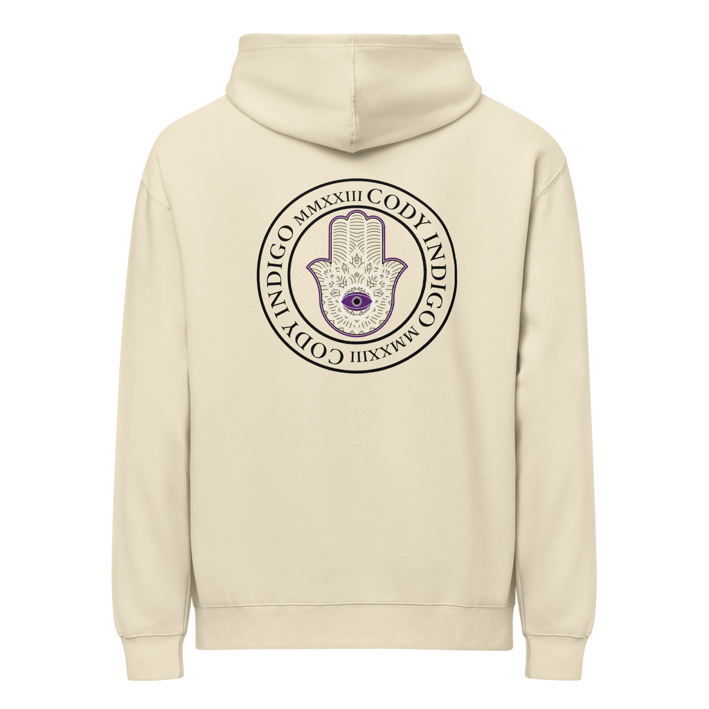 Cody Indigo Hoodie (Beige)