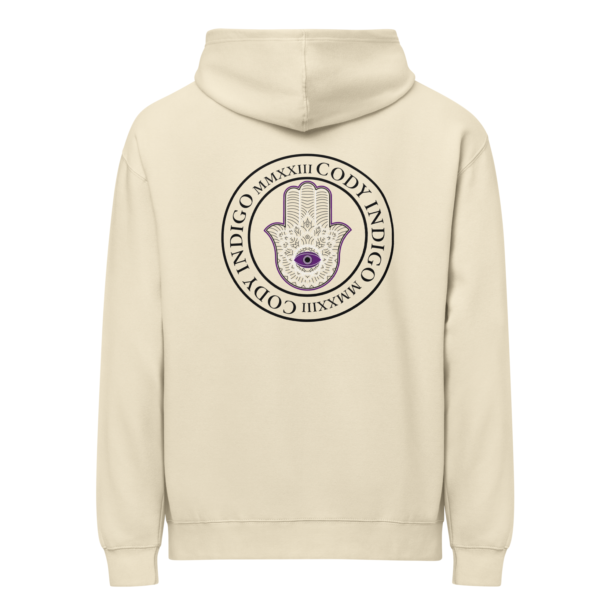 Cody Indigo Hoodie (Beige)