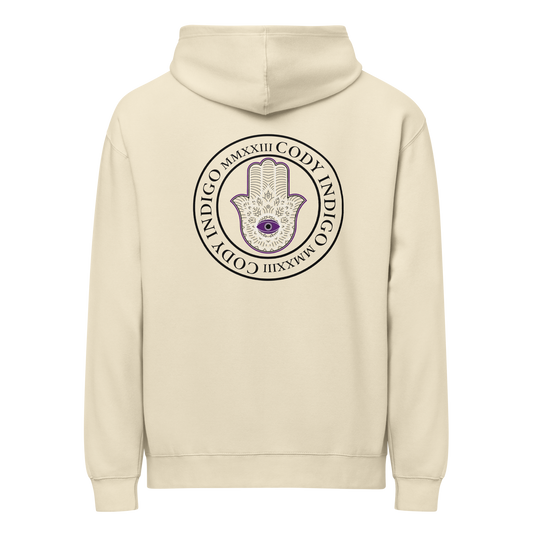 Cody Indigo Hoodie (Beige)
