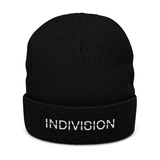 INDIVISION - Ribbed knit beanie