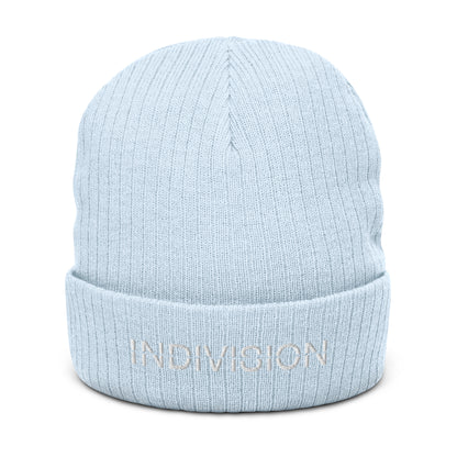 INDIVISION - Ribbed knit beanie