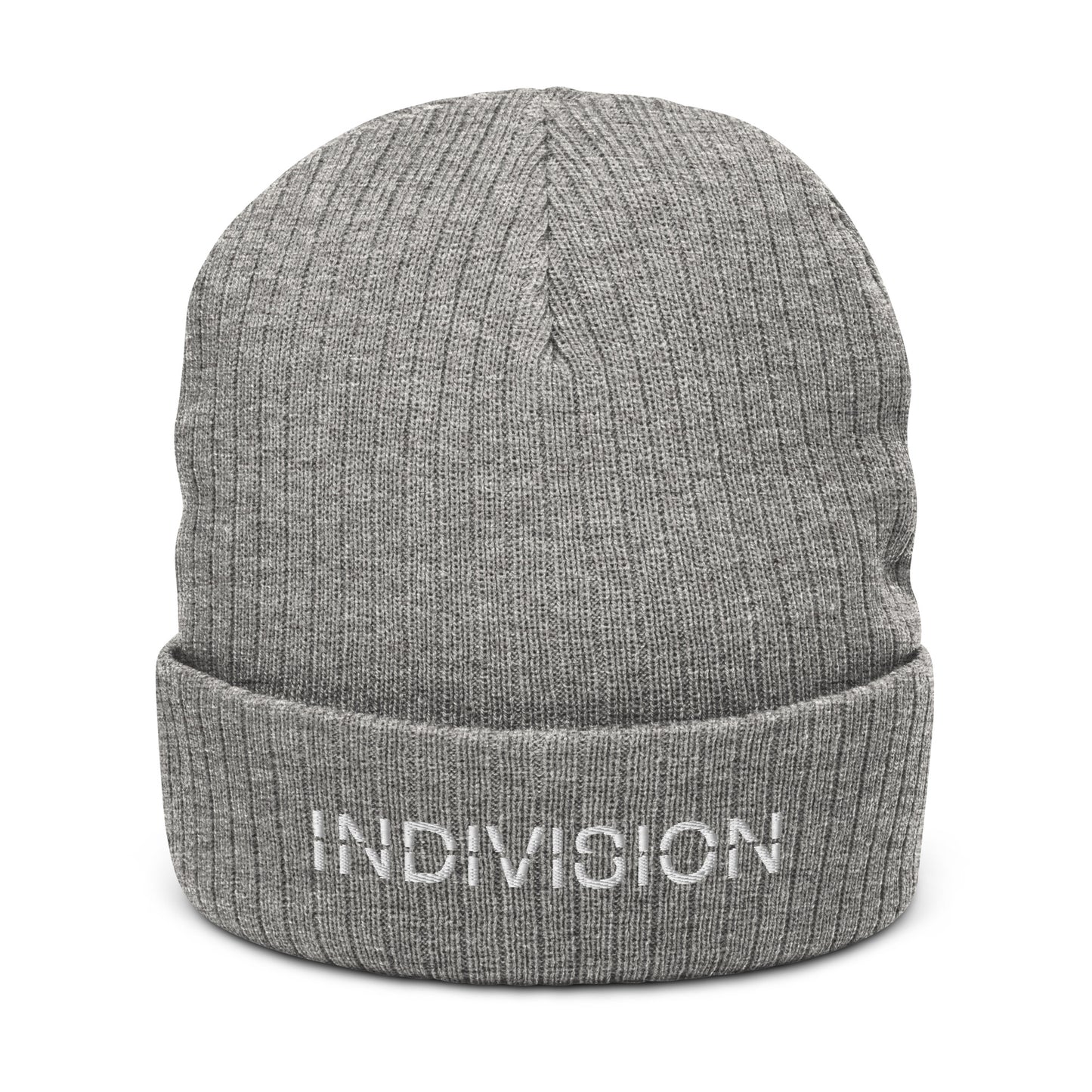 INDIVISION - Ribbed knit beanie