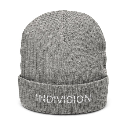 INDIVISION - Ribbed knit beanie
