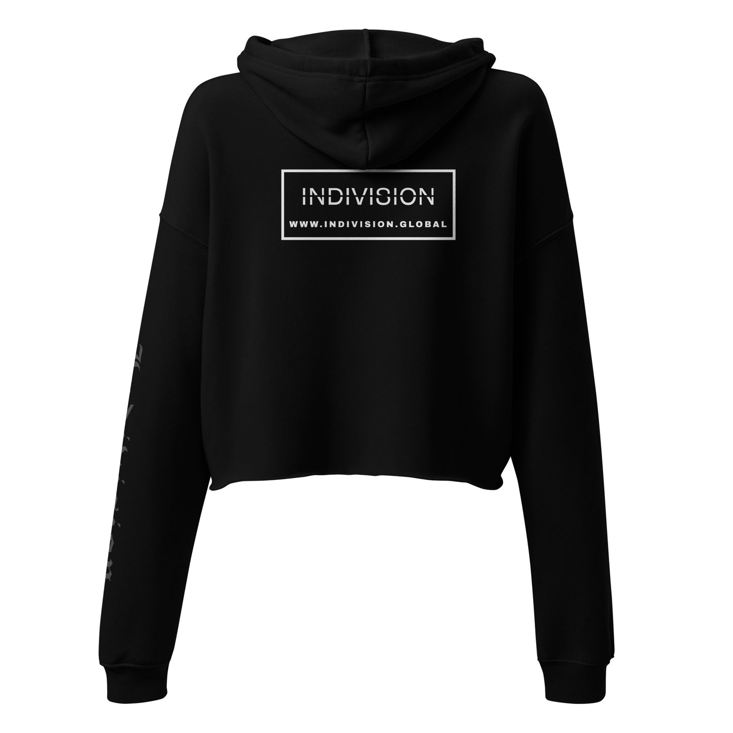 INDIVISION - Crop Hoodie