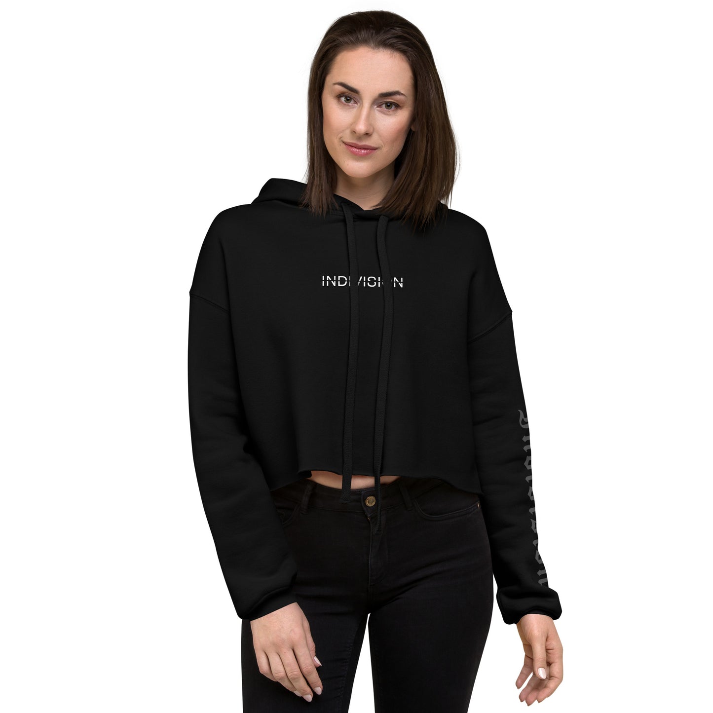 INDIVISION - Crop Hoodie