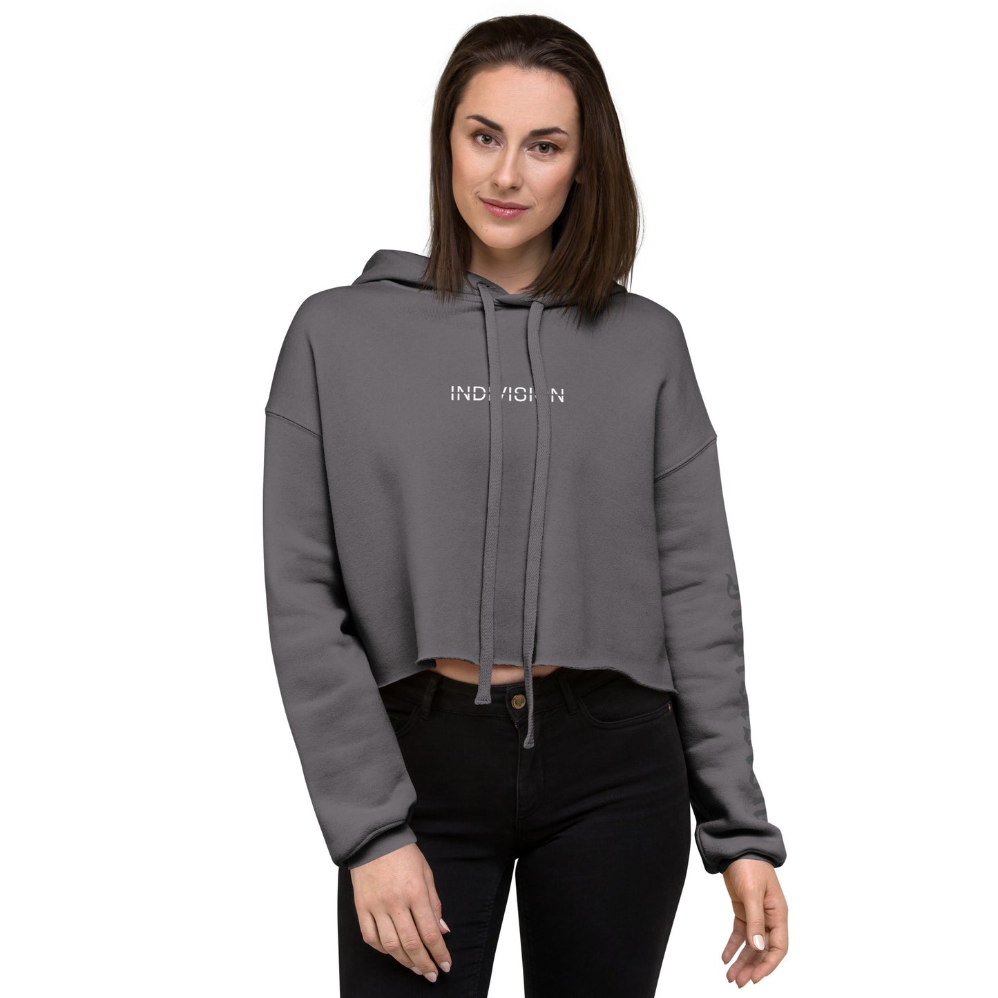 INDIVISION - Crop Hoodie