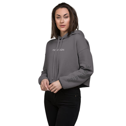 INDIVISION - Crop Hoodie